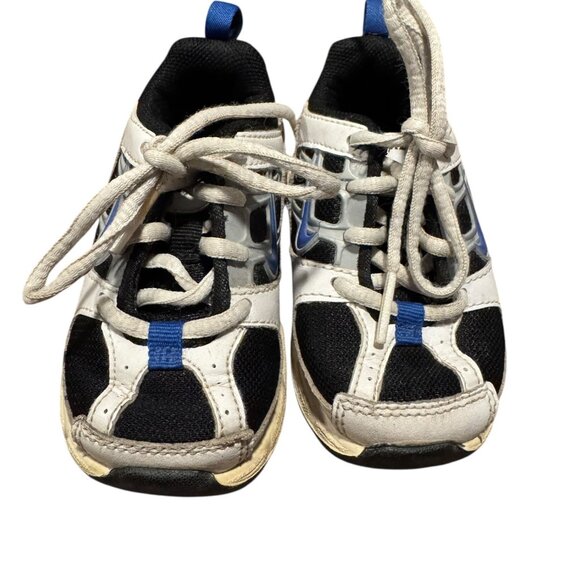 Nike Infant Sneakers Blue Accent Size 4 - Picture 7 of 9